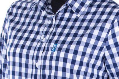 Ford Ladies Cotton Check Shirt L/S - Image 4