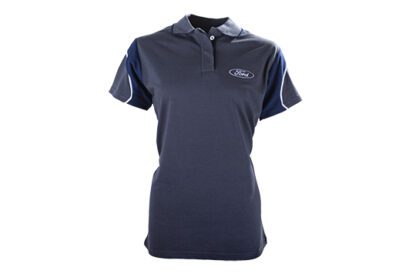 Ford Charcoal Polo Shirt Ladies