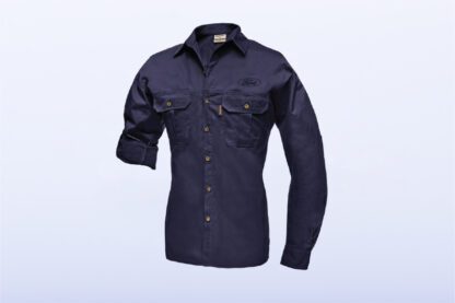 Ford Navy L/S Shirt