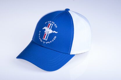 Ford Mustang Blue 6-Panel Cap