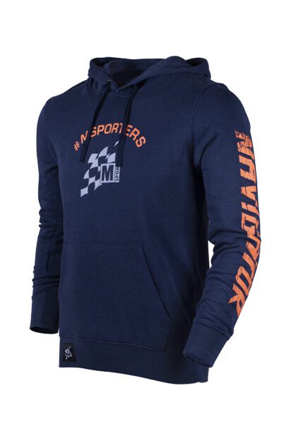 M-Sport #MSporters Hoody - Navy Melange - Image 2