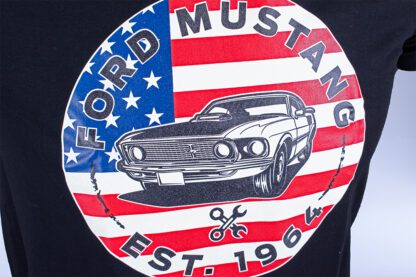 Ford Mustang Est 1964 T-Shirt - Image 3