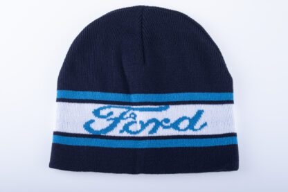 Ford Navy and White Beanie - Image 4