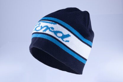 Ford Navy and White Beanie