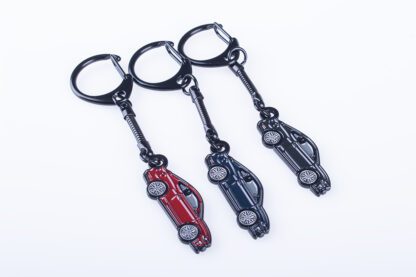 Ford Mustang Enamel Keyring