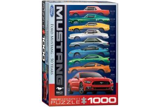 Ford Mustang 50 Years Puzzle