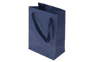 Luxury Gift Bag Mini 105x60x145mm - Navy