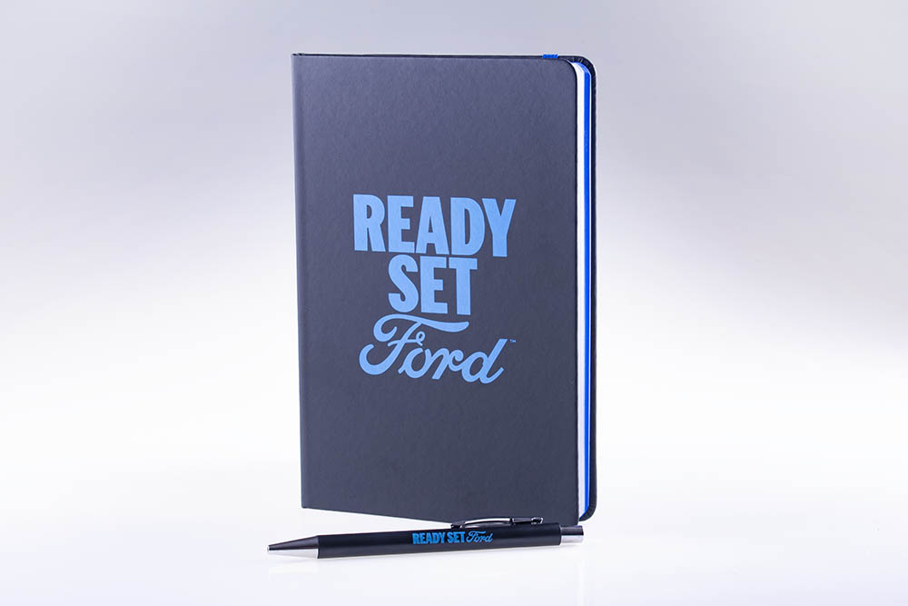 Ready Set Ford Notebook & Pen Set