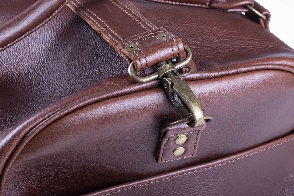 Ford Leather Weekender Bag - Image 4