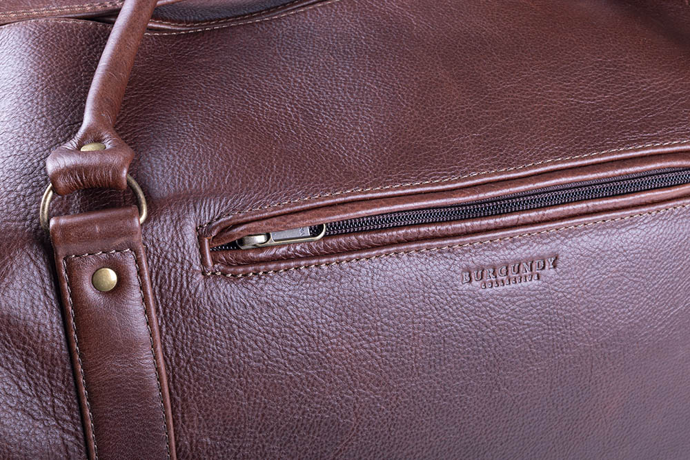 Ford Leather Weekender Bag - Image 5