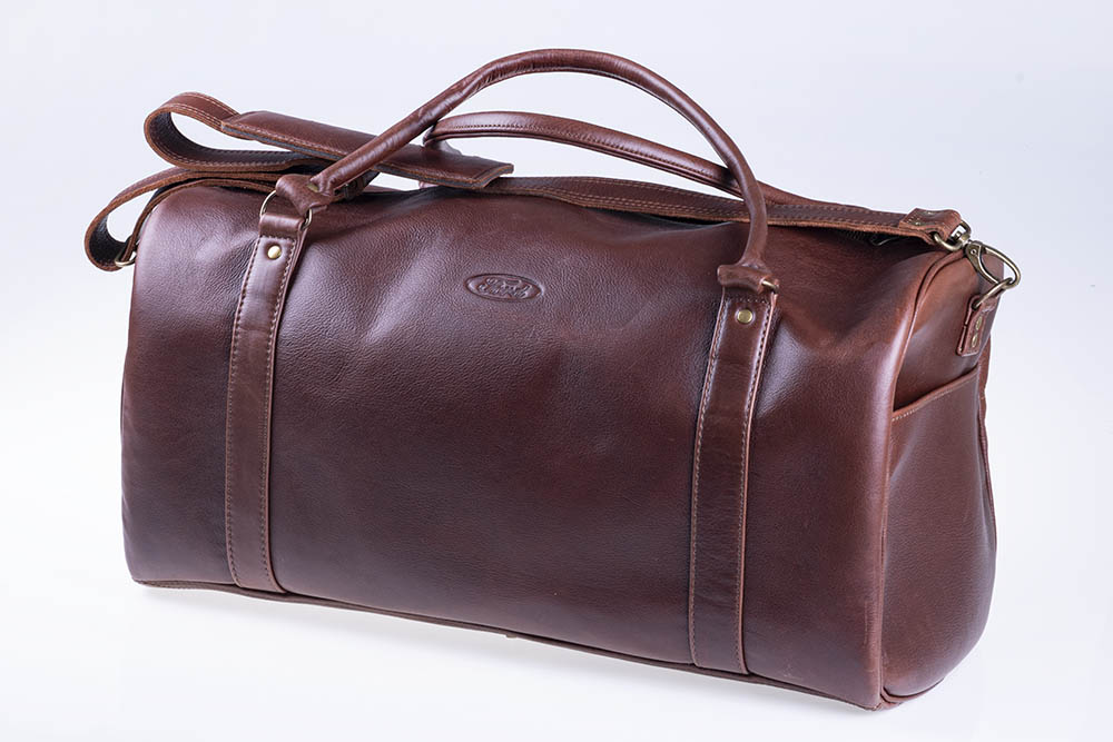 Ford Leather Weekender Bag