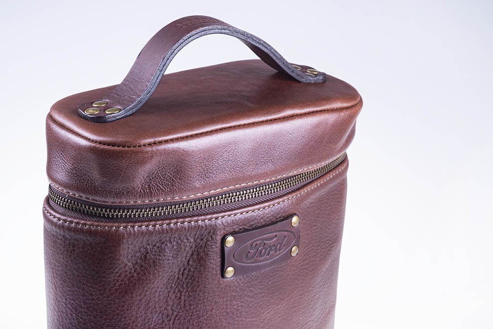 Ford Leather Double Wine Cooler - Image 4