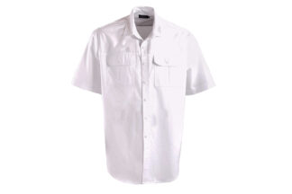 Ford Men’s Utility Short Sleeve Shirt - White