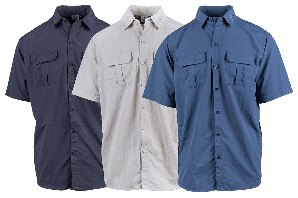Ford Men’s Airotech UV Ripstop Short Sleeve Shirt