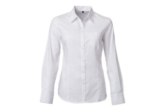 Ford Ladies’ Classic Long Sleeve Shirt - White
