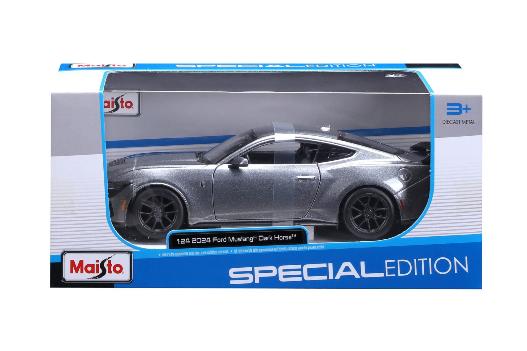 Ford Mustang 1/24 Darkhorse 2024 (25.4cm Long) - Grey - Image 3