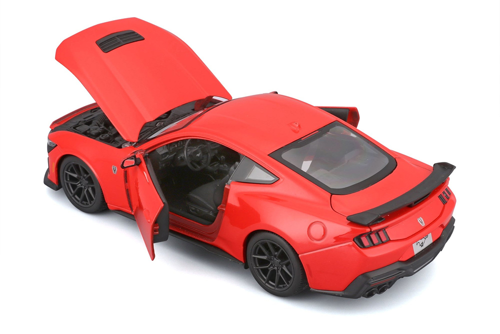 Ford Mustang 1/24 Darkhorse 2024 (25.4cm Long) - Red - Image 2