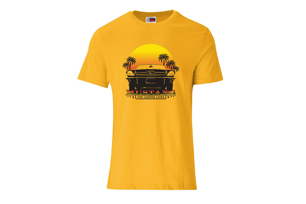 Ford Mustang Heritage Sunset Tshirt