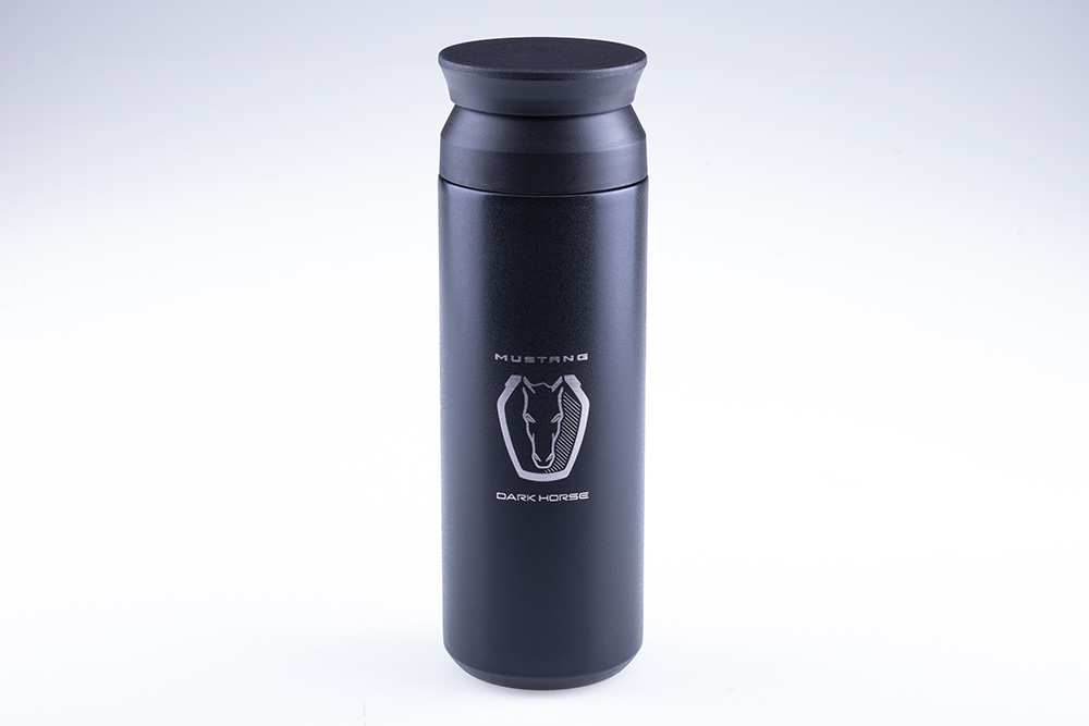 Mustang Dark Horse Stainless Steel Vacuum Water Bottle - 480ml