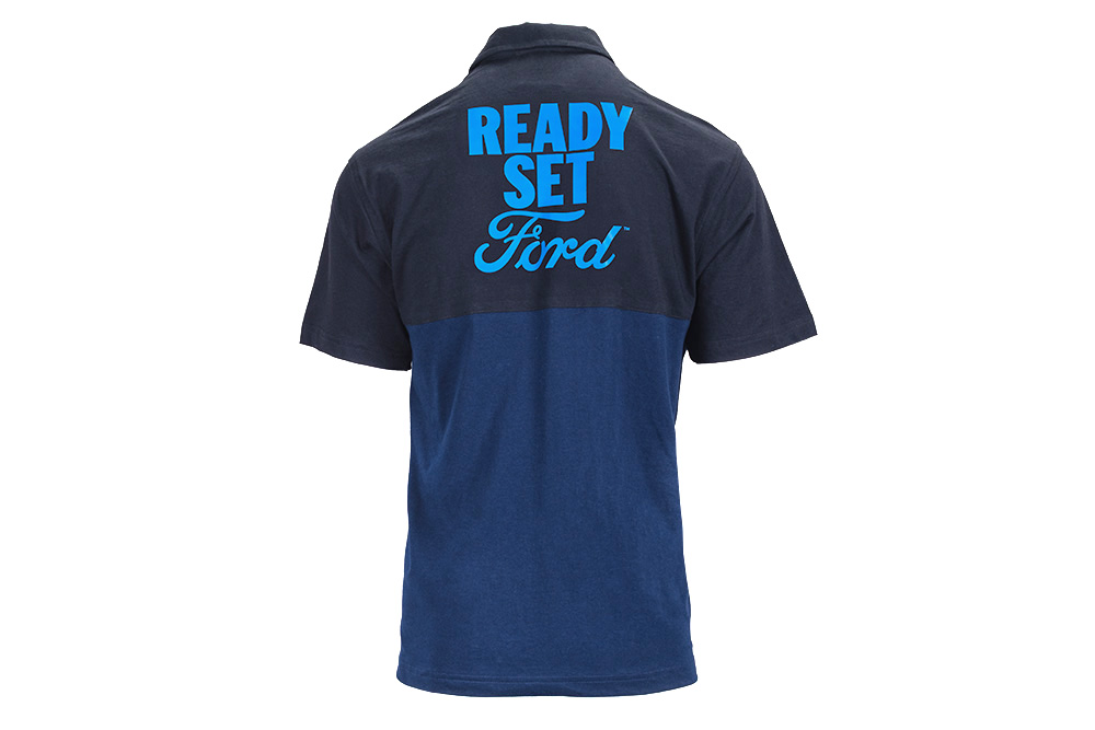 Ready Set Ford Two Tone Golf Shirt - Image 2