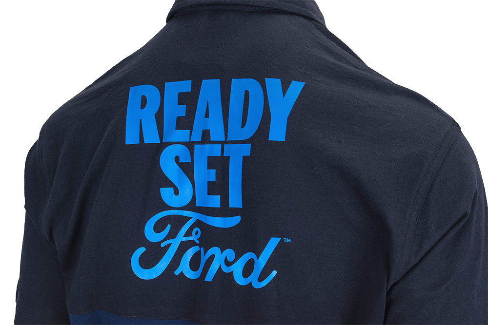 Ready Set Ford Two Tone Golf Shirt - Image 4